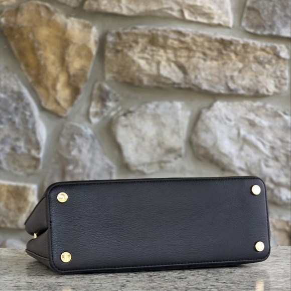 Michael Kors Adele Medium Black Satchel - Picture 4 of 7